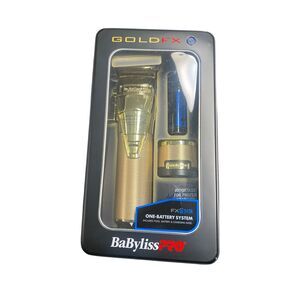 BaBylissPRO GoldFX Cordless Trimmer FXONE One Battery System Gold Professional